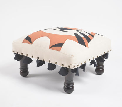 Statement Tiger Upholstered Bench-0