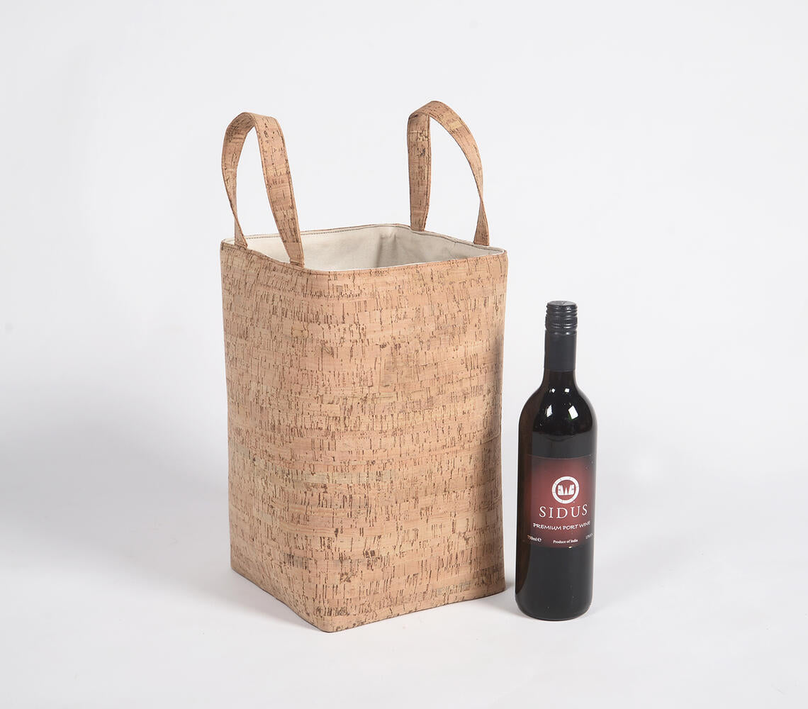 Handmade Cork Wine bag-0