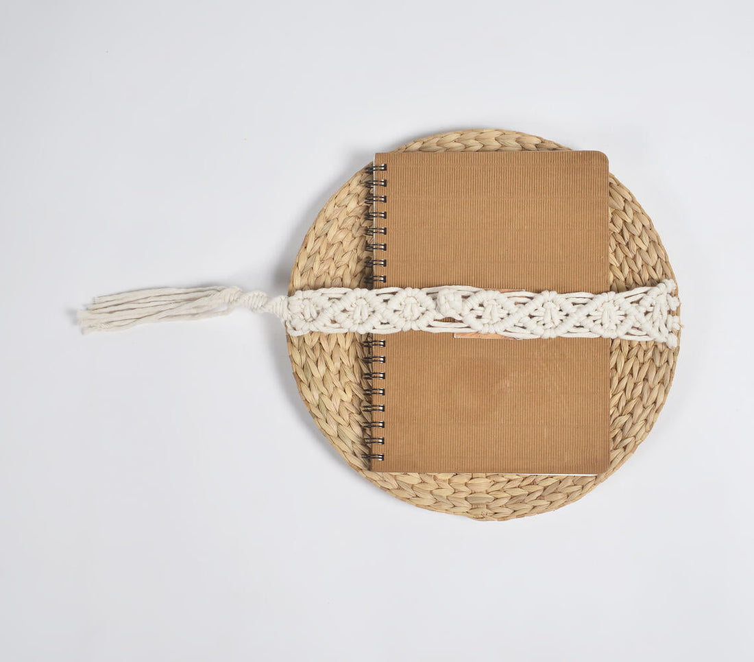 Macrame Magazine Holder-0