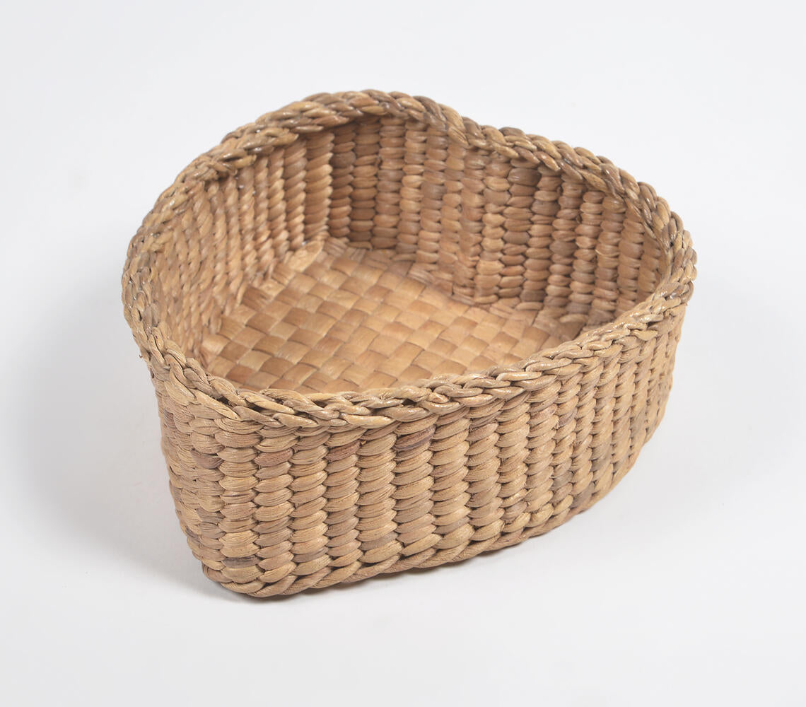 Water Hyacinth Nesting Storage Baskets (Set of 3)-4