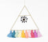 Triangular-Frame Eye Tasseled Wall Decor-0