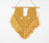 Cotton Macrame Mustard Tasseled Wall Decor-0