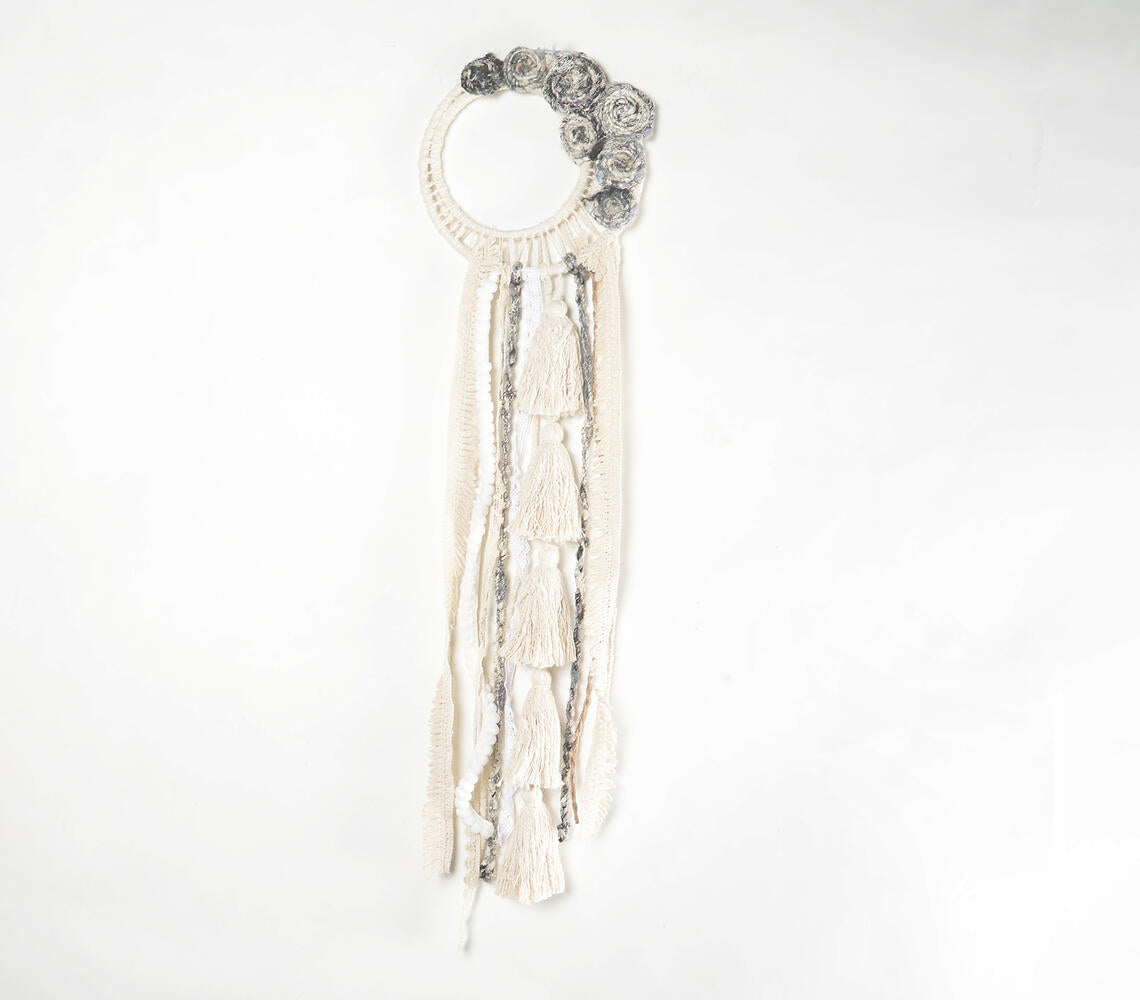 Monochrome Bohemian Wall Hanging-0