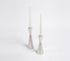 Sleek Aluminium Candle Holders (Set of 2)-0