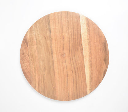 Natural Wooden Minimal Charger Plate-2