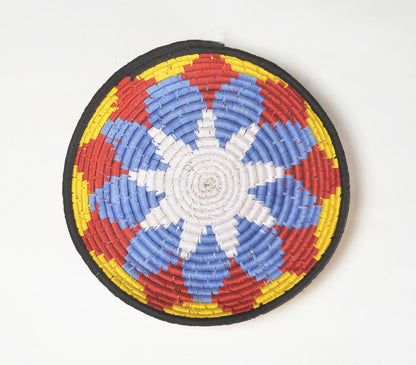 Handwoven Mandala Wall Plate-0