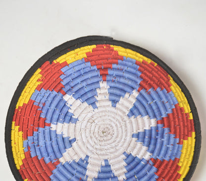 Handwoven Mandala Wall Plate-1