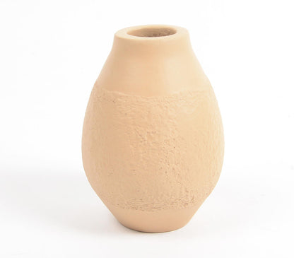 Moulded Wheaten Ecomix Vase-1