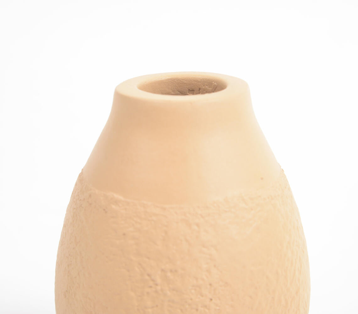 Moulded Wheaten Ecomix Vase-3