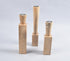 Natural Mango Wood Candle Holders (Set of 3)-0