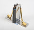 Statement Aluminium Decorative Hockey Bookends (Pair)-0