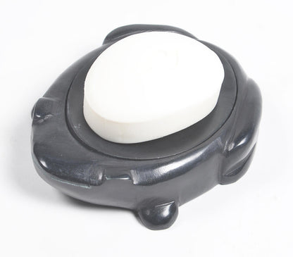 Hand carved Frog-Shaped Stone Soap Dish-0
