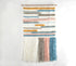 Handwoven & Tufted Broken Lines Fringed Wall Hanging-0