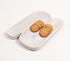 Hand Carved N-Shaped Wooden Platter-0