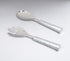 Stainless Steel & Galvanized Iron Salad Servers (Set of 2)-0