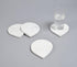 Droplet-Shaped Marble Coasters (Set of 4)-0