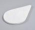 Hand Cut Drop-Shaped Marble Cheese Board-0