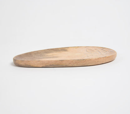 Classic Natural Wood Platter-2