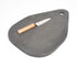 Hand Painted Mango Wood Black Chopping Board-0