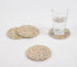 Hand Cut Yellow Terrazzo Stone Coasters (Set of 4)-0