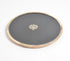 Regal Motif Noir Enameled Wooden Platter-0