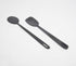 Hand Carved Noir Wooden Spatulas (set of 2)-0