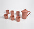 Terracotta Drink Dispenser & Pitchers (Set of 6 glasses & 1 jug)-0