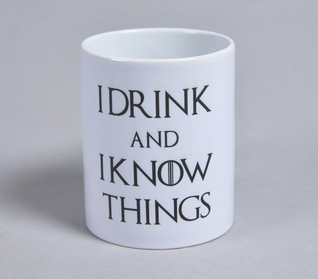 I drink and I know things Ceramic Mug-0