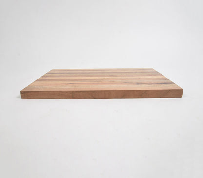 Hand Cut Acacia &amp; Mango Wood Block Chopping Board-3