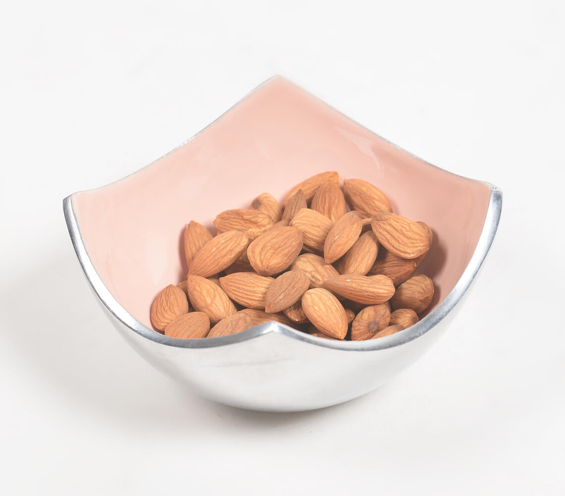 Enamelled Aluminium Pink Fruit Salad Bowl-0