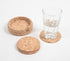 Eco-friendly Classic Round Cork Coasters with Box (Set of 6)-0