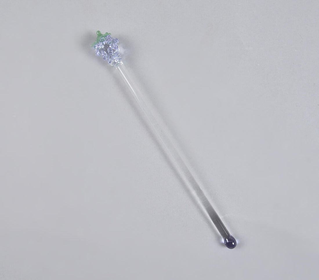 Grape Glass Beverage Stirrer-1
