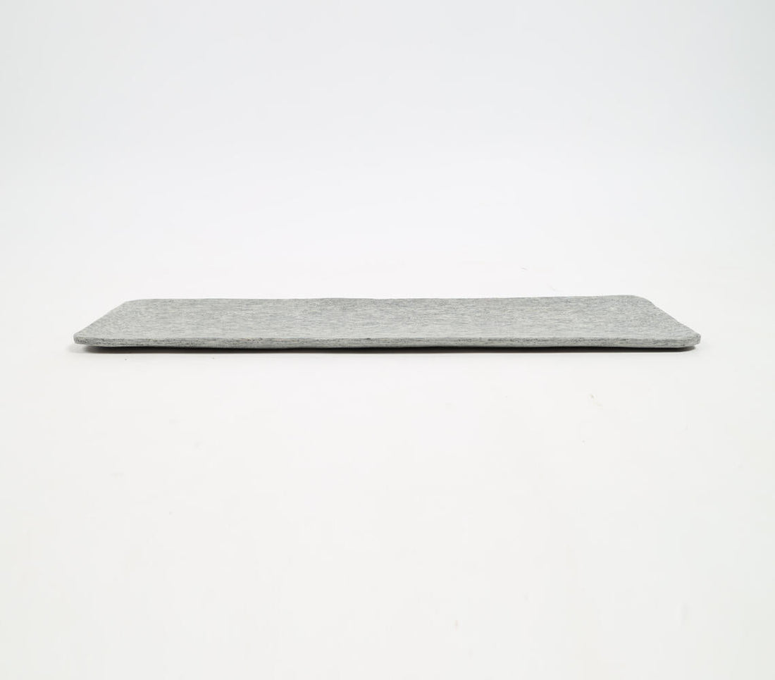 Hand carved Narrow Slate Tray-1