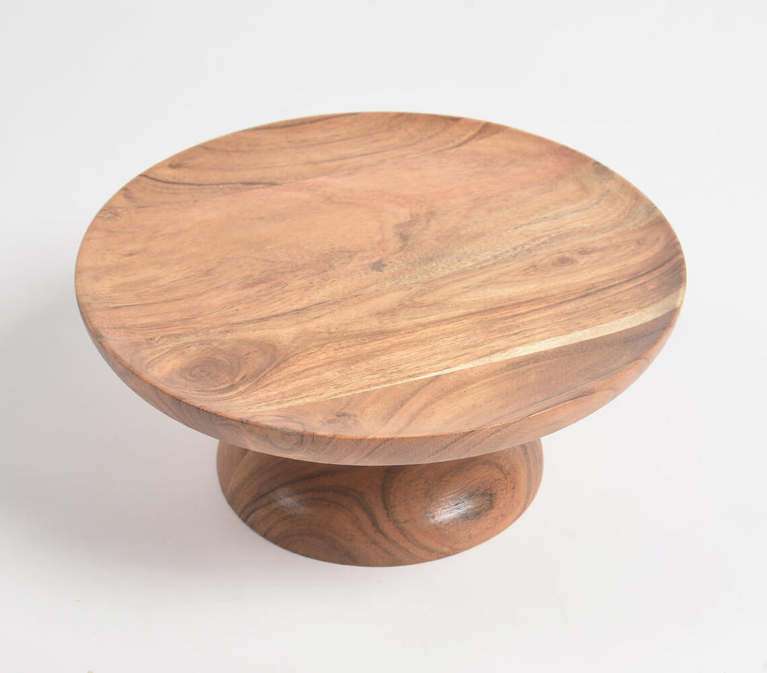 Classic Mango Wood Cake Stand-1