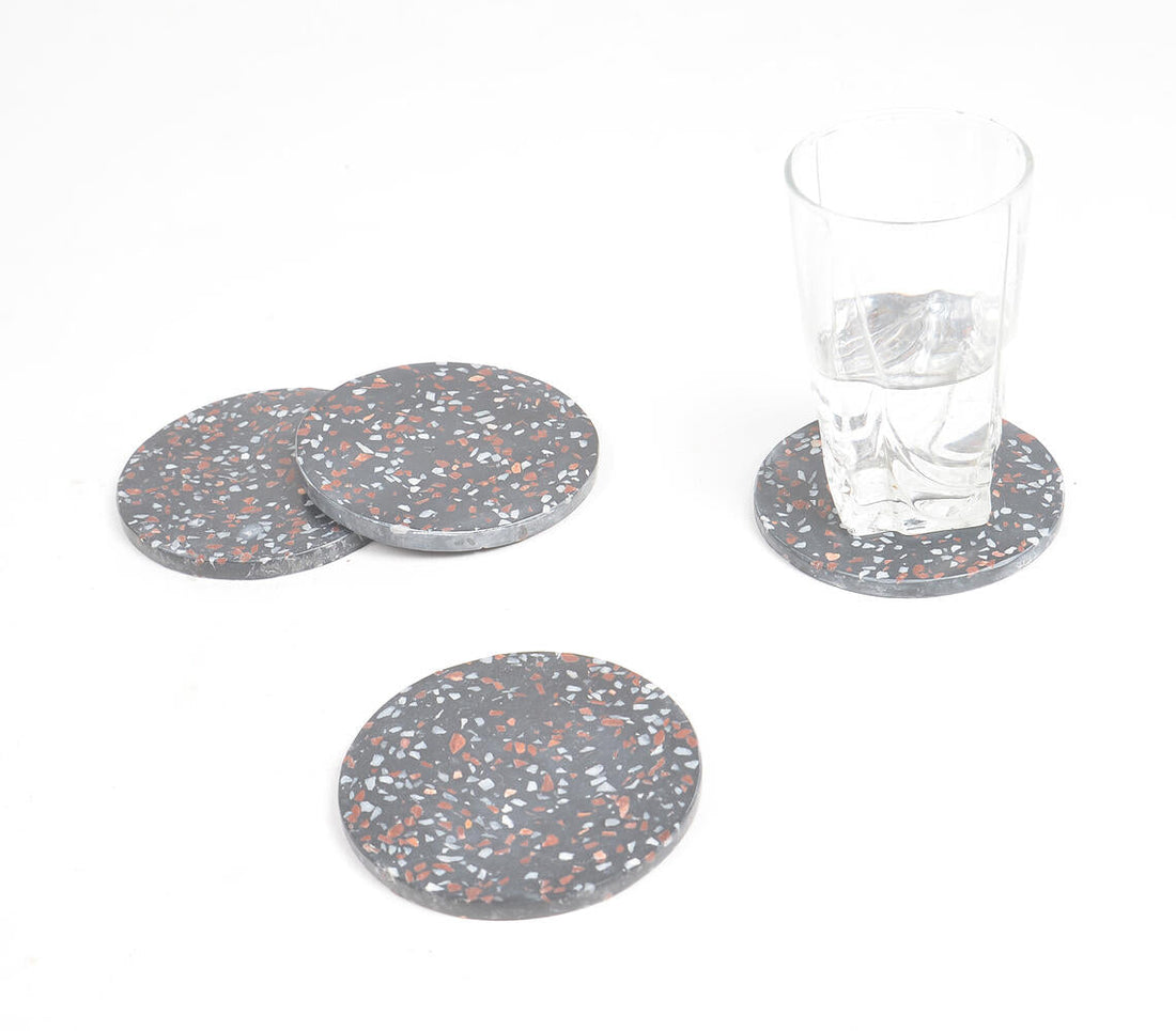 Cosmic Composite Stone Coasters (set of 4) (Medium)-0