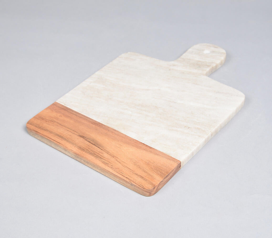 Stone &amp; Acacia Wood Chopping Board-1