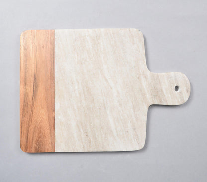 Stone &amp; Acacia Wood Chopping Board-3