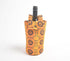 Printed Mustard fabric wine Bottle bag-0