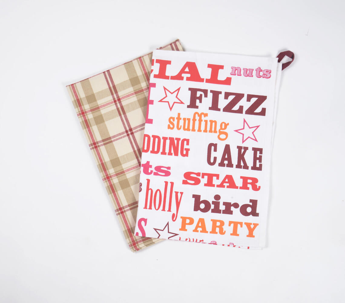 Holiday Cheer Kitchen Towels (Set of 2)-1