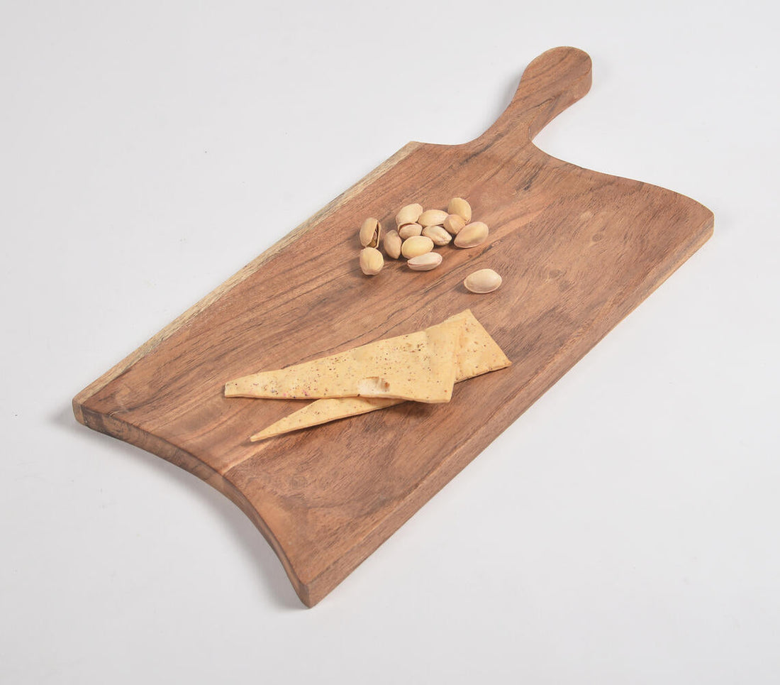 Hand Cut Acacia Wood Chopping Board-0