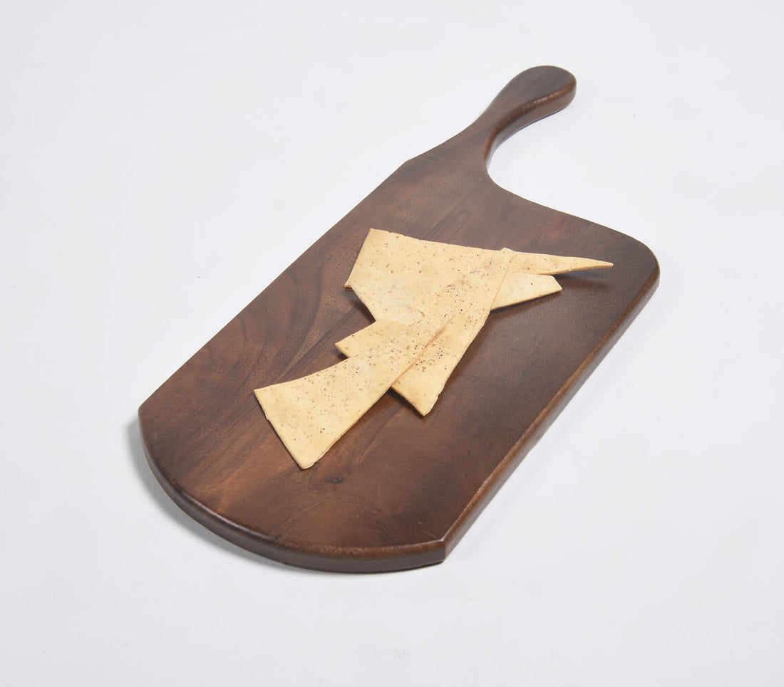 Hand Cut Acacia Wood Chopping Board-0