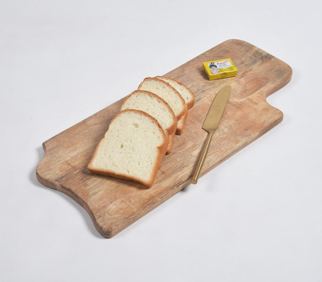 Hand Cut Acacia Wood Chopping Board Q3-0