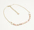 Gold-Toned Iron & Glass Beaded Collar Necklace with Extension Chain-0