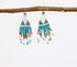 Czech Seed Beads Dangle Earrings-0