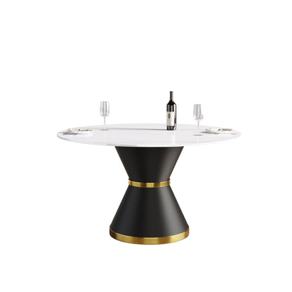 Modern Marble Stone Round Dining Table-7