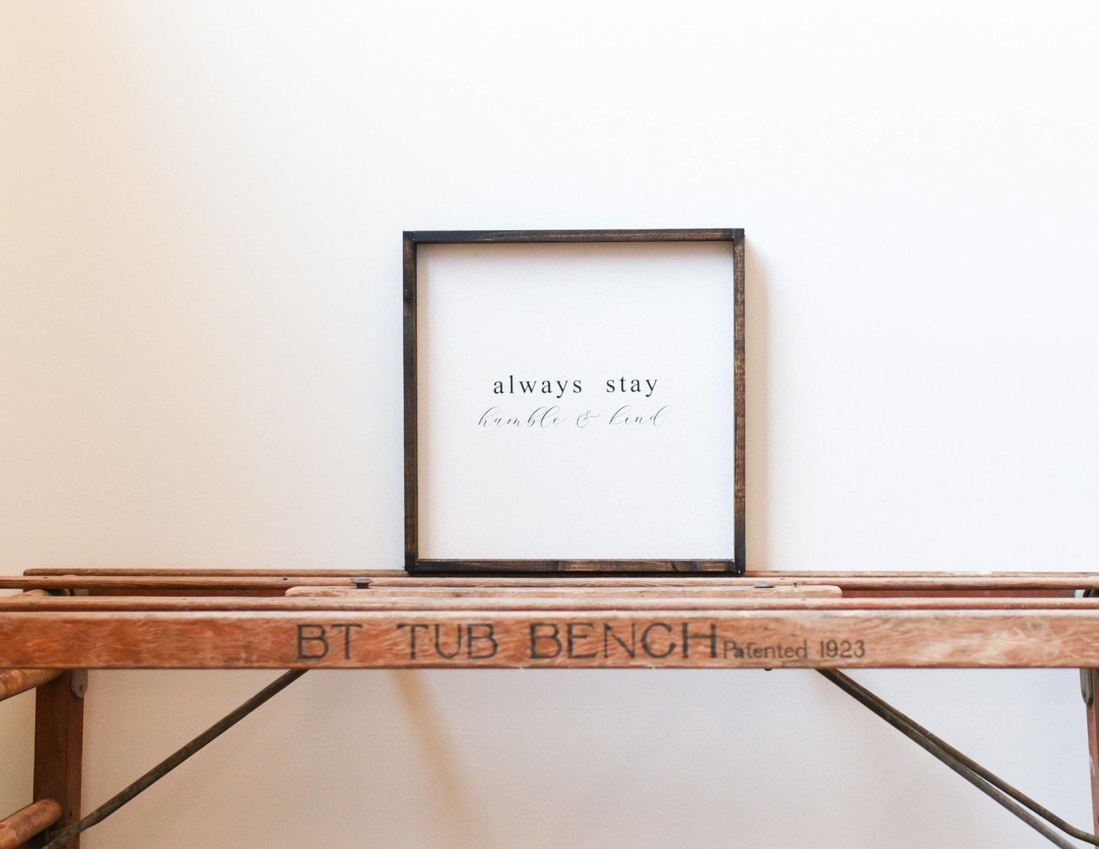 Always Stay Humble &amp; Kind Wood Sign-3