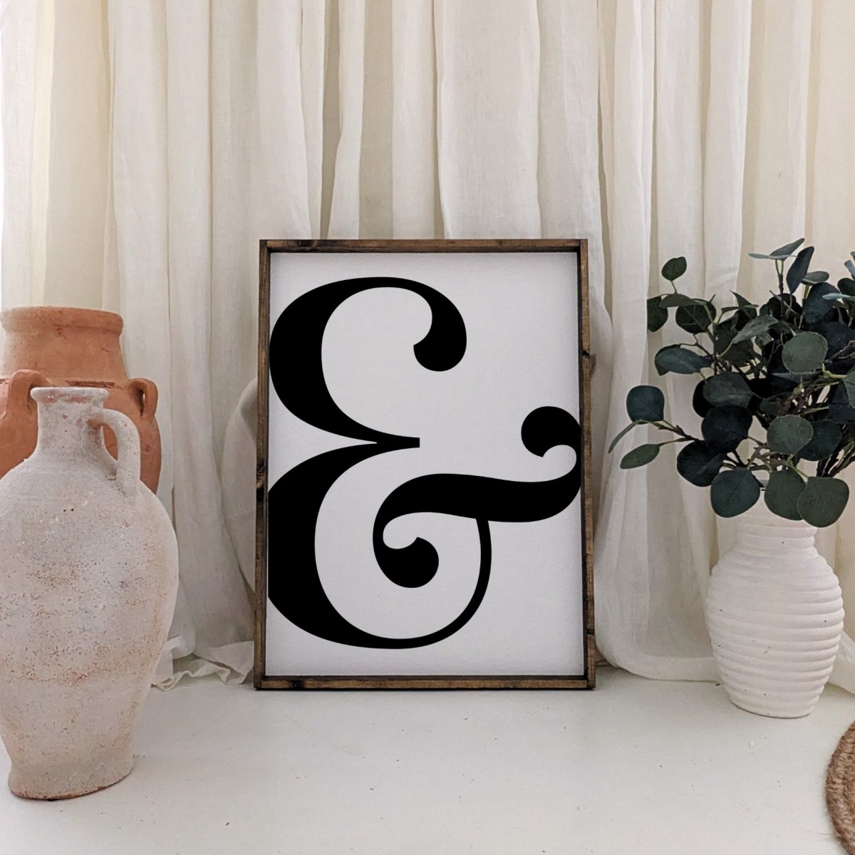 Ampersand Wood Sign-0