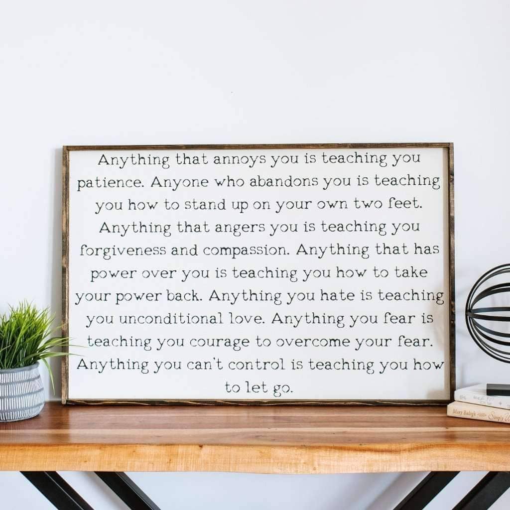 Anything Quote Wood Sign-5