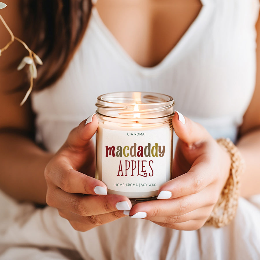 Mac Apple Candle-1