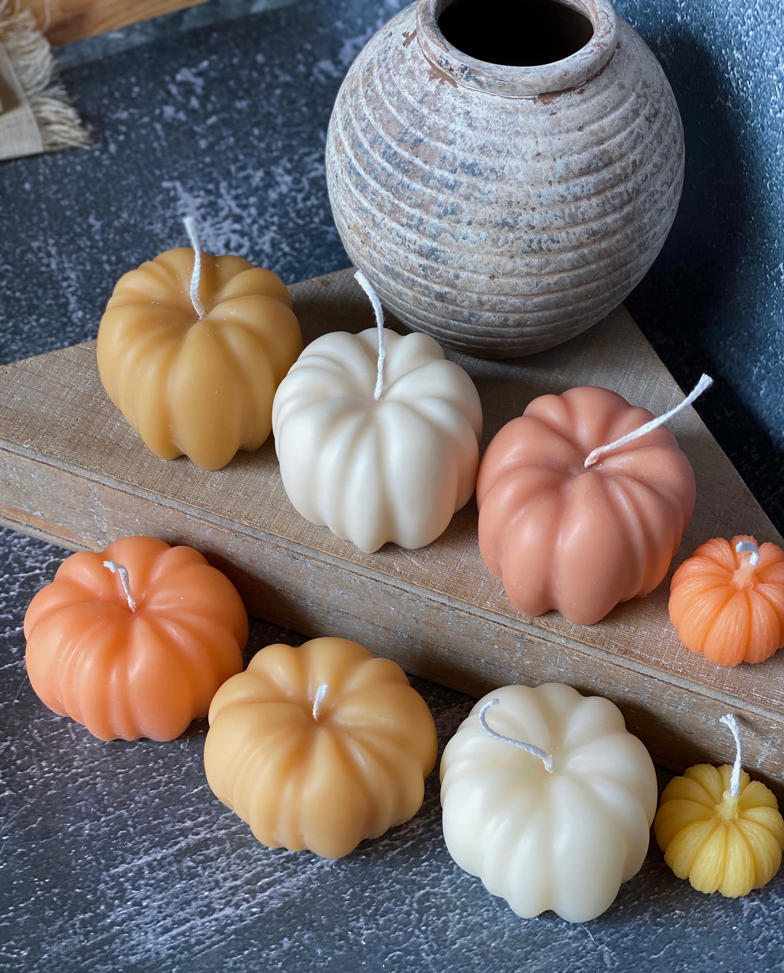 Autumn Pumpkin Handmade Soy Wax Candle-1